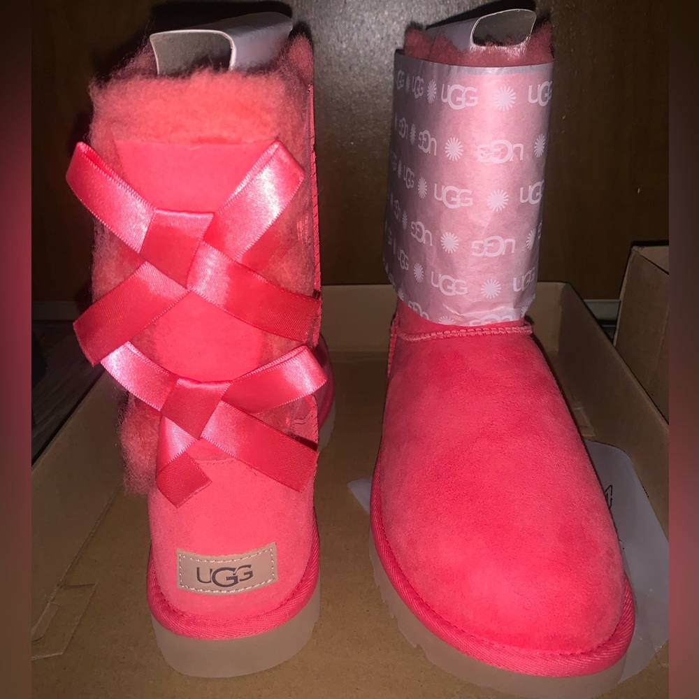 SOLD - Coral Ugg Box Boots